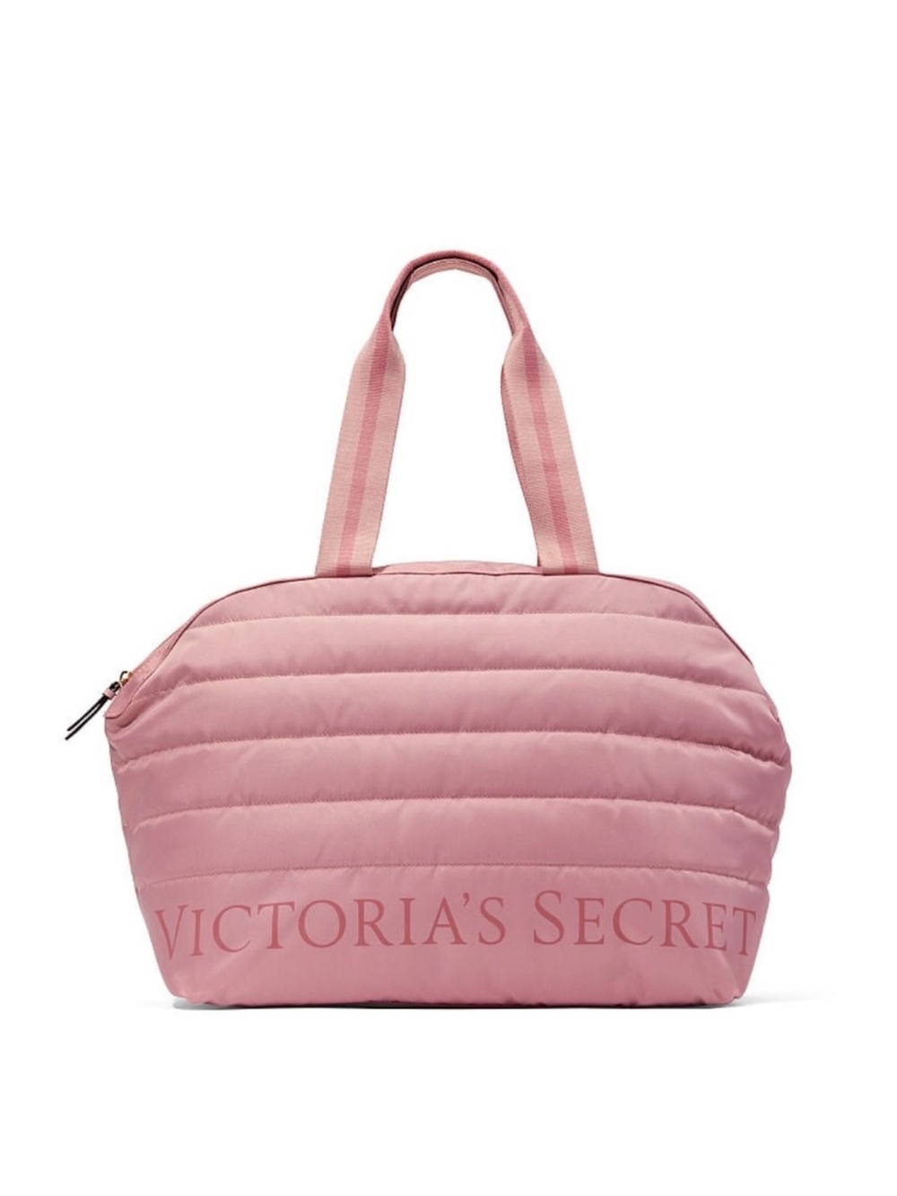 Victoria's Secret Pink Quilted Puffer Tote